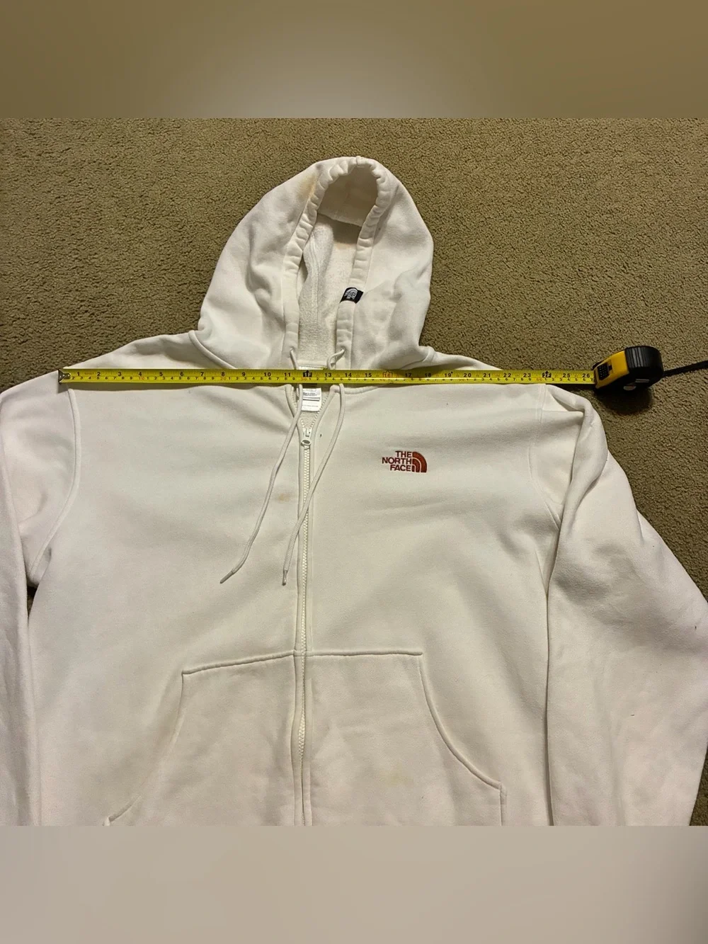 The North Face white full